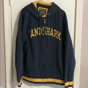 Landshark Margartiville Hoodie Full Zip Navy
